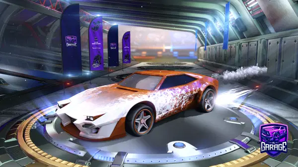 A Rocket League car design from MrTeaYT