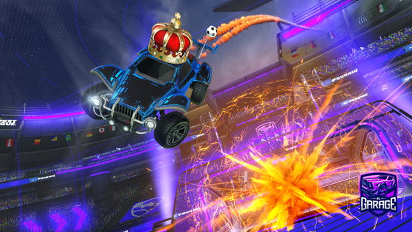 A Rocket League car design from SBT-NOAIMBOT