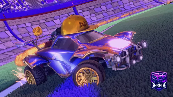 A Rocket League car design from Dano_less