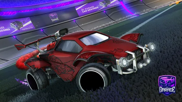 A Rocket League car design from XLLEDK