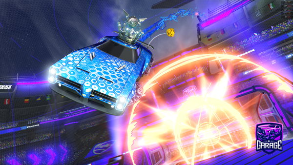 A Rocket League car design from j0el0vestac0s
