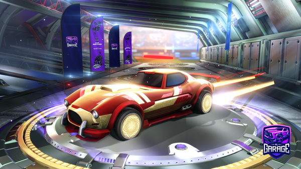 A Rocket League car design from Rog-strix