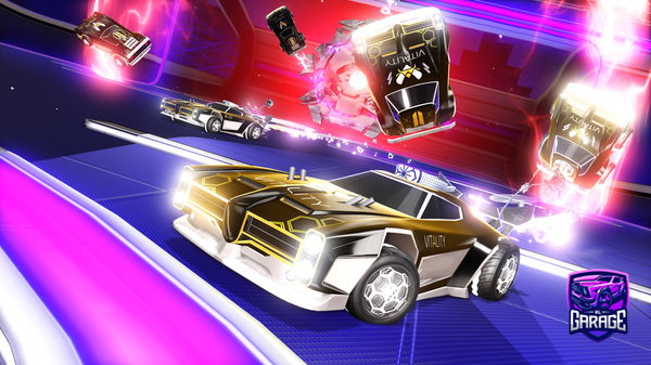 A Rocket League car design from Aominshah