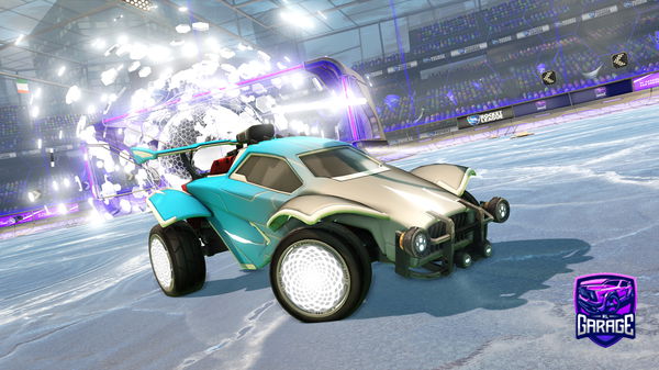 A Rocket League car design from PjOW