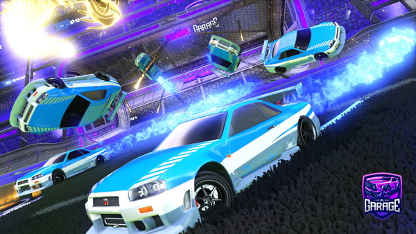 A Rocket League car design from gio12345