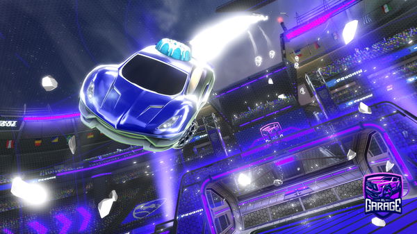 A Rocket League car design from Peanut10tottie