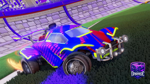 A Rocket League car design from BostonMark1122