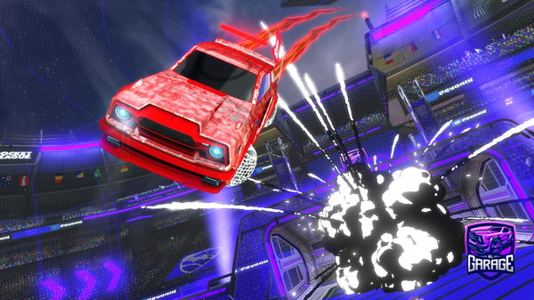 A Rocket League car design from orrypandda