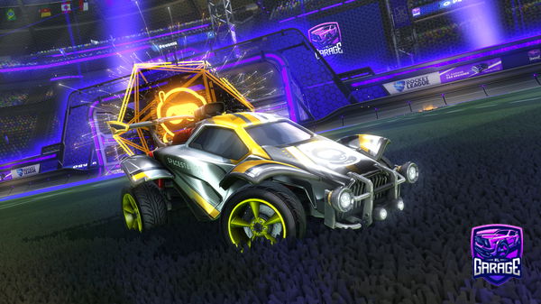 A Rocket League car design from Skeleton69