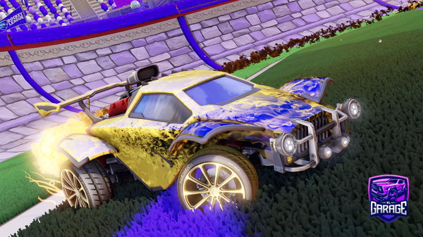 A Rocket League car design from PalmoCo5