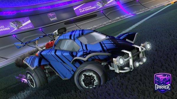 A Rocket League car design from Frenkie08