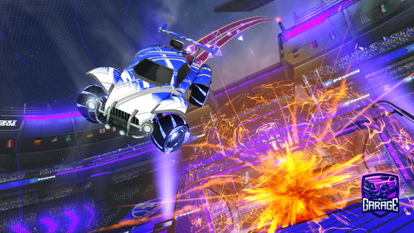 A Rocket League car design from Jrex327