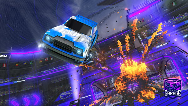 A Rocket League car design from CLAPPEDby_cesar
