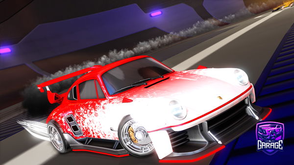 A Rocket League car design from Whitty2011