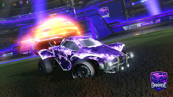 A Rocket League car design from traviscotch