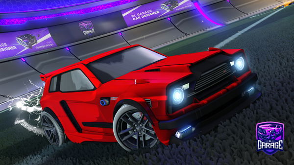 A Rocket League car design from foolhardyfiggz