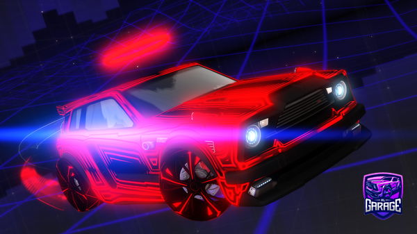 A Rocket League car design from imbassiii