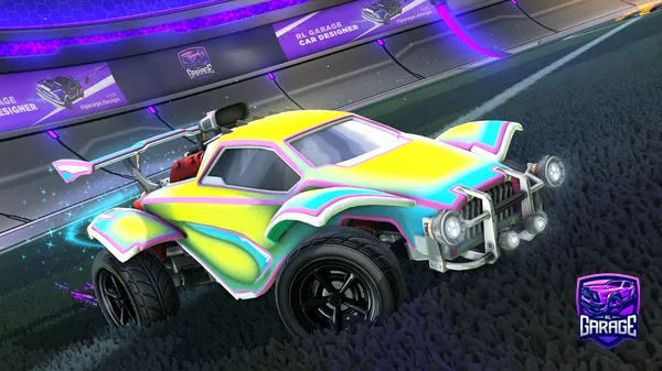 A Rocket League car design from frick_my_tm8