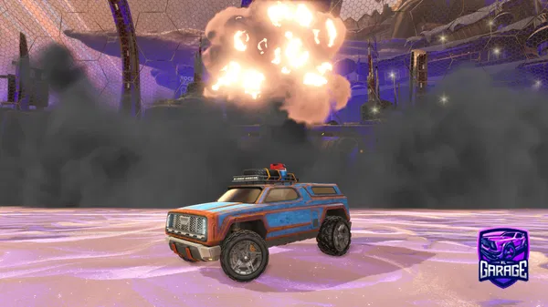 A Rocket League car design from cezpo