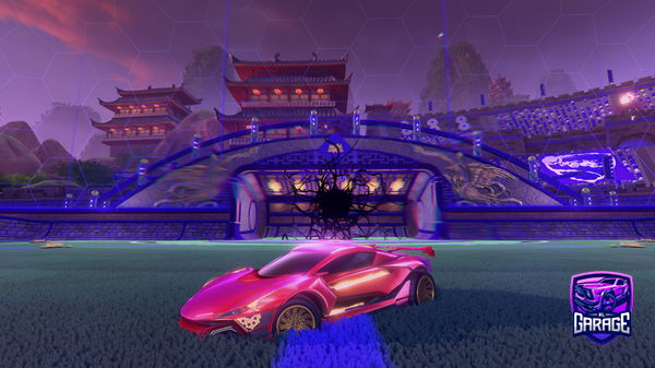 A Rocket League car design from DRACHENTRAX