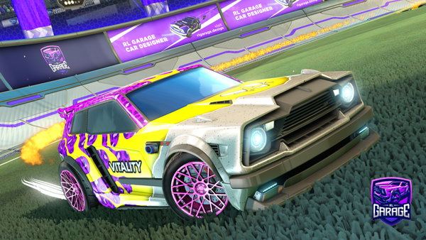 A Rocket League car design from zemso