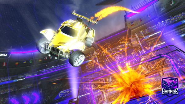 A Rocket League car design from TS9