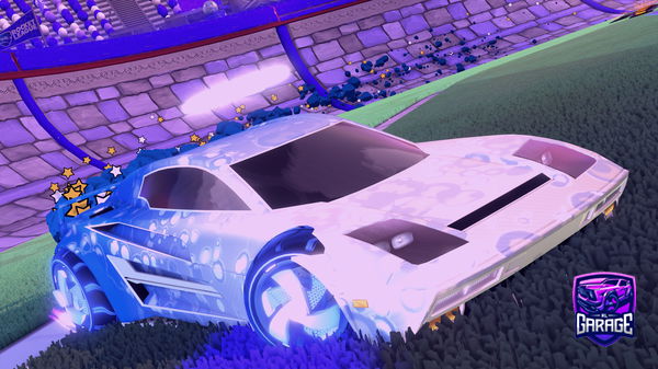 A Rocket League car design from izaiahwizz