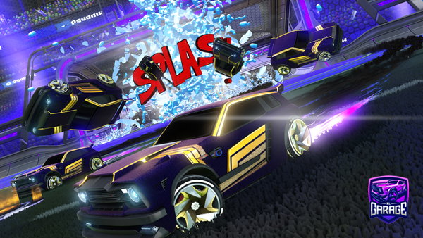 A Rocket League car design from fgqhsns