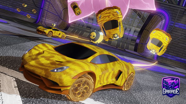 A Rocket League car design from Maxslender