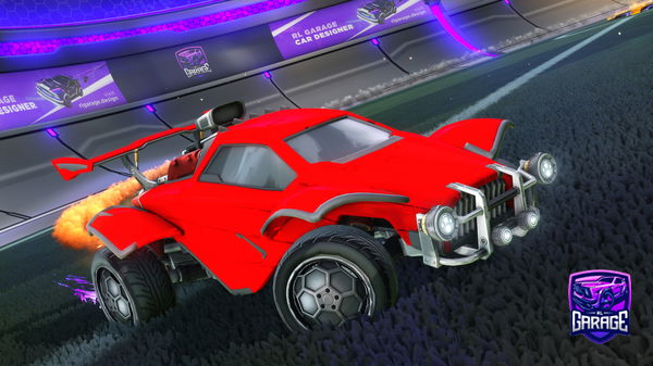 A Rocket League car design from ShootYT