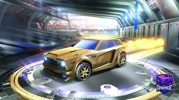 A Rocket League car design from KadnCraft