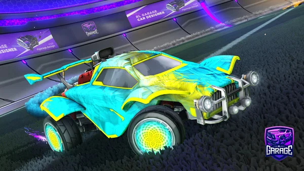 A Rocket League car design from Joelito6336