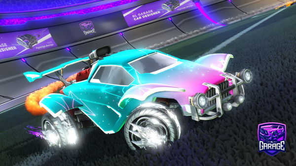 A Rocket League car design from archie_phd10