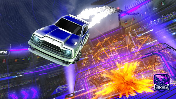 A Rocket League car design from heintzdeclan