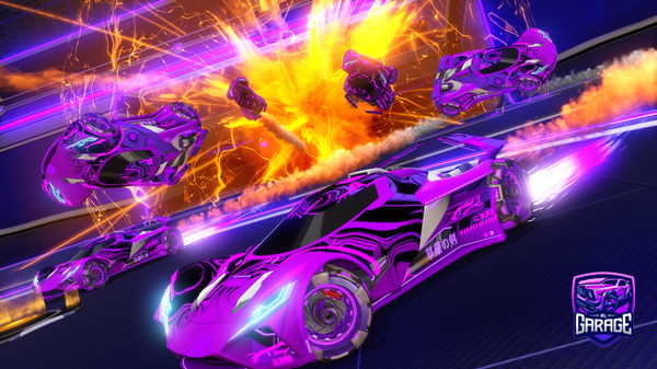A Rocket League car design from flashphantom99