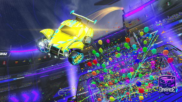 A Rocket League car design from BigVedj