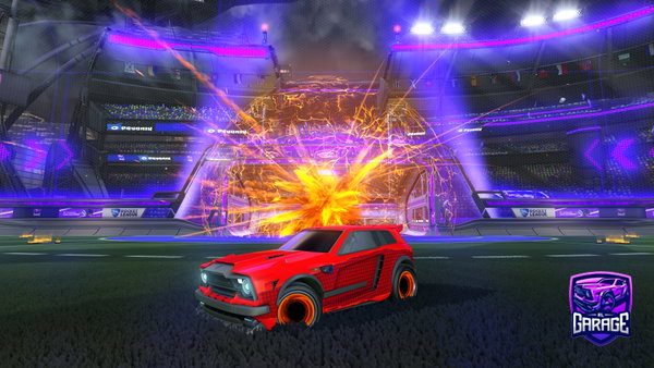 A Rocket League car design from ShadowMike3