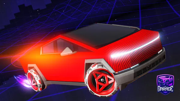 A Rocket League car design from Jaceisme