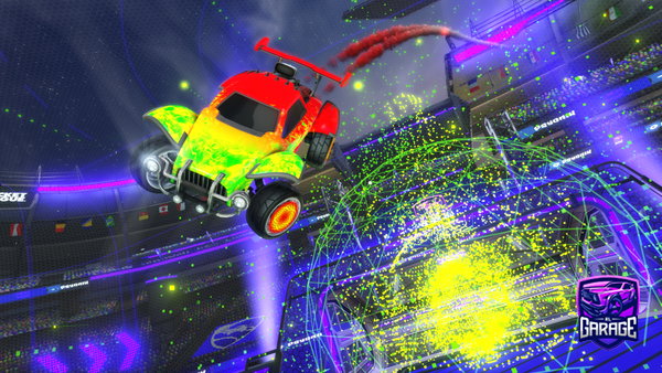 A Rocket League car design from Jalalmo87