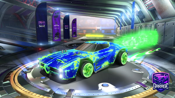 A Rocket League car design from messypup422