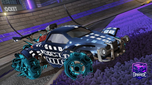A Rocket League car design from LGZ8