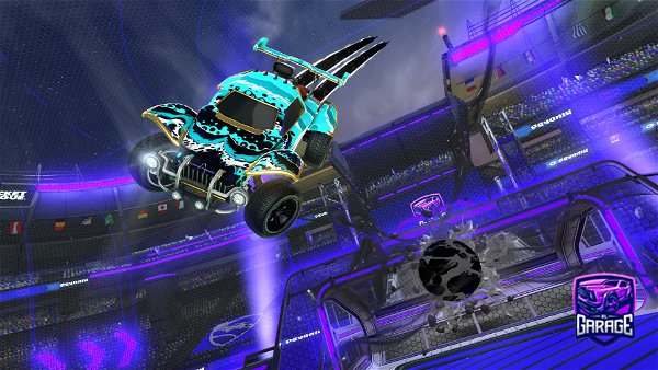 A Rocket League car design from ItzDaweed465