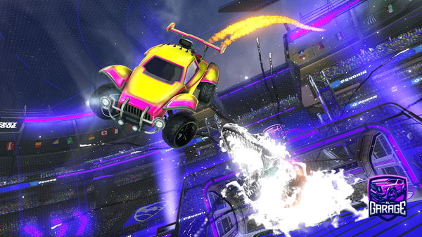 A Rocket League car design from Mimihime