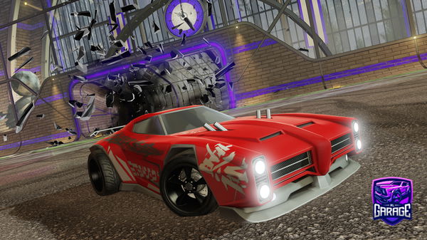 A Rocket League car design from PRGRyan