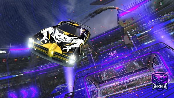 A Rocket League car design from Hamood_771am