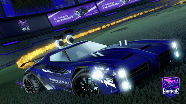 A Rocket League car design from yslx