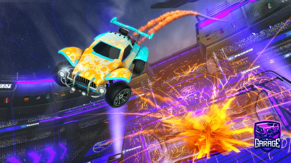 A Rocket League car design from matisse1233