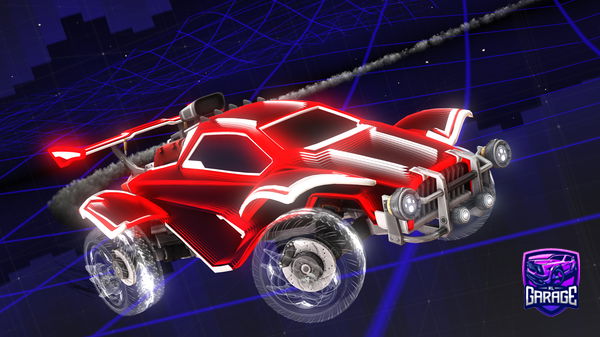 A Rocket League car design from Azskalt