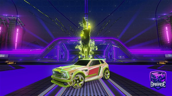 A Rocket League car design from OGBusterB