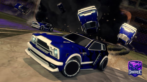 A Rocket League car design from Schipperjo